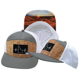 Idaho - 7 Panel - Cork - Gray / White - Laser Mesh (Unisex)