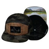 Idaho - 7 Panel - Cork - Tan Camo (Unisex)