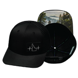 Idaho - 6 Panel - Black - Laser Mesh (Unisex)
