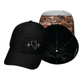 Nevada - 6 Panel - AirMesh - Athletic Fit - Black (Unisex)