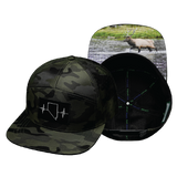 Nevada - 7 Panel - Green Camo (Unisex)