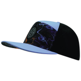 THB - 7 Panel - Midnight Mirage - Baby Blue / Black - Laser Mesh (Unisex)