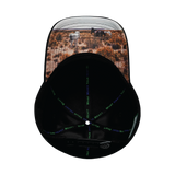 Nevada - 6 Panel - AirMesh - Athletic Fit - Black - Fabric Back (Unisex)