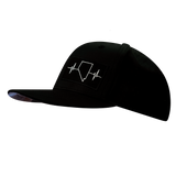 Nevada - 6 Panel - Black - Laser Mesh (Unisex)