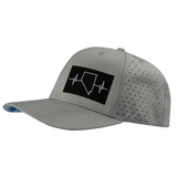 Nevada - 6 Panel - Gray - Laser Mesh (Unisex)