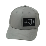 Nevada - 6 Panel - Gray - Laser Mesh (Unisex)