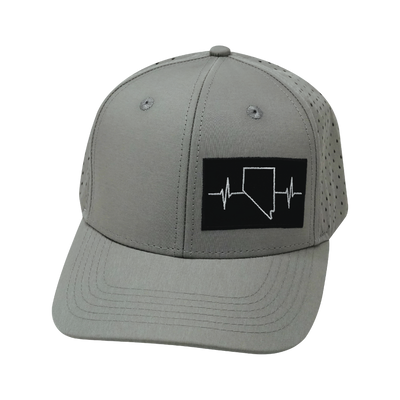 Nevada - 6 Panel - Gray - Laser Mesh (Unisex)