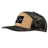 Nevada - 7 Panel - Cork - Tan Camo - Laser Mesh (Unisex)
