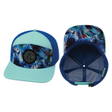 **YOUTH** THB  - 7 Panel - Nebula - Mint / Blue (Unisex)