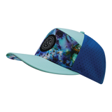 **YOUTH** THB  - 7 Panel - Nebula - Mint / Blue - Laser Mesh (Unisex)