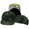Nevada - 7 Panel - Green Camo - Laser  Mesh (Unisex)