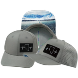 Nevada - 6 Panel - Gray - Laser Mesh (Unisex)