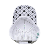 Pickleball - 6 Panel - Unstructured - Relaxed Fit - White - Laser Mesh (Unisex)