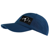 Pickleball - 6 Panel - Unstructured - Relaxed Fit - Navy - Laser Mesh (Unisex)