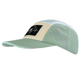 Pickleball - 5 Panel - Sporty - Unstructured - Sage / Cream / White - Laser Mesh (Unisex)