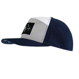 Pickleball - 7 Panel - Navy / Gray / White - Laser Mesh (Unisex)