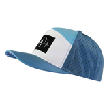 Pickleball - 7 Panel - Light Blue / White / Aqua - Laser Mesh (Unisex)