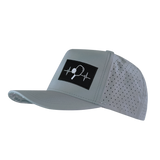 Pickleball - 5 Panel - Structured - Gray - Laser Mesh (Unisex)