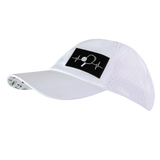 Pickleball - 6 Panel - Unstructured - Relaxed Fit - White - Laser Mesh (Unisex)