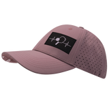 Pickleball - 6 Panel - Shallow Fit - Pony Tail - Lavender - Laser Mesh (Unisex)
