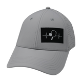 Pickleball - 6 Panel - Shallow Fit - Pony Tail - Gray (Unisex)