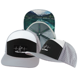Paddle Board - 7 Panel - Gray / Black / White - Laser Mesh (Unisex)