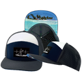 Paddle Board - 7 Panel - Charcoal / Navy / White - Laser Mesh (Unisex)