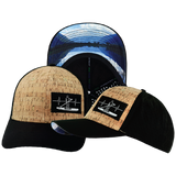 Paddle Board - 6 Panel - Cork - Black - Laser Mesh (Unisex)