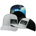 Paddle Board - 6 Panel - Gray / Black - Laser Mesh (Unisex)