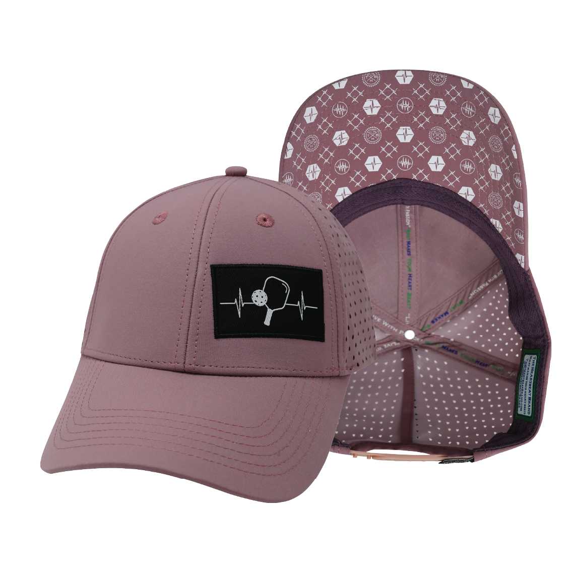 Pickleball - 6 Panel - Shallow Fit - Pony Tail - Lavender (Unisex)
