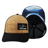 Paddle Board - 6 Panel - Cork - Black - Laser Mesh (Unisex)