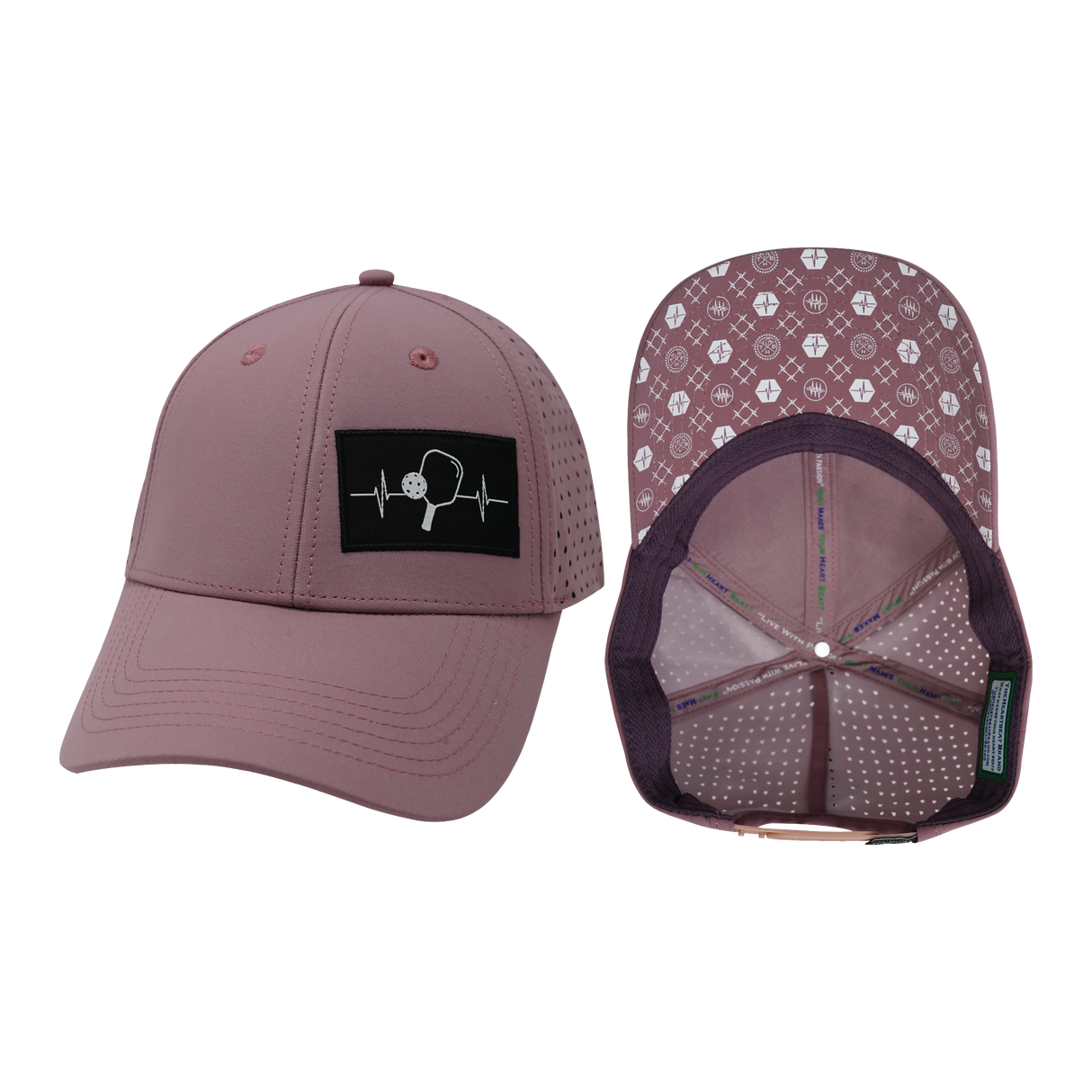 Pickleball - 6 Panel - Shallow Fit - Pony Tail - Lavender (Unisex)