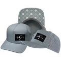 Pickleball - 5 Panel - Structured - Gray - Laser Mesh (Unisex)