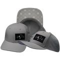 Pickleball - 6 Panel - Light Gray - Laser Mesh (Unisex)
