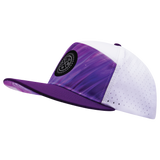 THB - 7 Panel - Purple Glaze - Purple / White - Laser Mesh (Unisex)