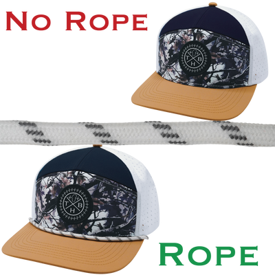Hat Rope - White / Gray - Dash (Case Of 10 Ropes) $30-$3ea
