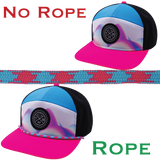 Hat Rope - Neon Blue / Neon Pink  - Aztec (Case of 10 Ropes) $30-$3ea