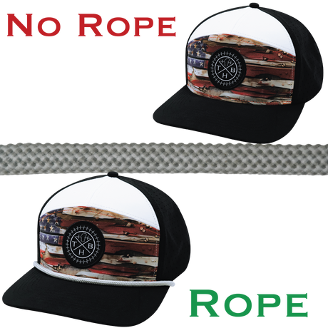 Hat Rope - Gray / White - Waves (Case Of 10 Ropes) $30-$3ea