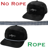 Hat Rope - White / Blue - Checkered (Case Of 10 Ropes) $30-$3ea