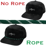 Hat Rope - Green / White - Dash (Case Of 10 Ropes) $30-$3ea