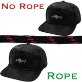 Hat Rope - Black / Neon Pink - Dash (Case Of 10 Ropes) $30-$3ea