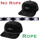 Hat Rope - White / Navy - Aztec (Case Of 10 Ropes) $30-$3ea