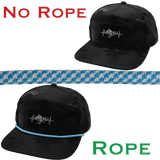 Hat Rope - Neon Blue / White - Pixels (Case Of 10 Ropes) $30-$3ea
