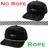 Hat Rope - White / Gray - Pixel (Case Of 10 Ropes) $30-$3ea