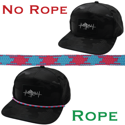 Hat Rope - Neon Blue / Neon Pink  - Aztec (Case of 10 Ropes) $30-$3ea