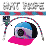 Hat Rope - Neon Blue / Neon Pink  - Aztec (Case of 10 Ropes) $30-$3ea