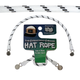 Hat Rope - White / Black - Dash (Case Of 10 Ropes) $30-$3ea