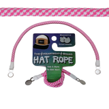 Hat Rope - Neon Pink / White - Pixels (Case Of 10 Ropes) $30-$3ea