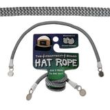 Hat Rope - Charcoal / White - Waves (Case Of 10 Ropes) $30-$3ea