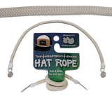 Hat Rope - Cream / White - Waves (Case Of 10 Ropes) $30-$3ea